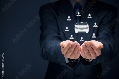 Photo: Carsharing concept Carsharing concept