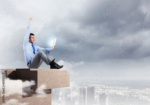 Photo: Joy of success Joy of success
