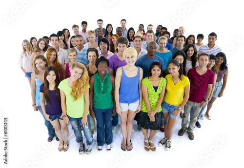Photo: Group of united students Group of united students