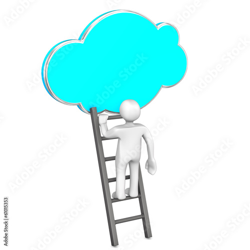 Illustration: Cloud Ladder Manikin Cloud Ladder Manikin