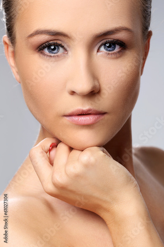 Photo: Beautiful girl with perfect face Beautiful girl with perfect face