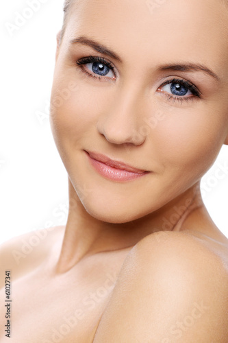 Photo: Beautiful girl with perfect face Beautiful girl with perfect face