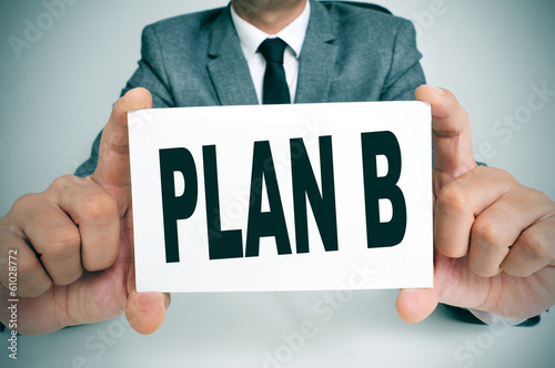 Photo: plan B plan B