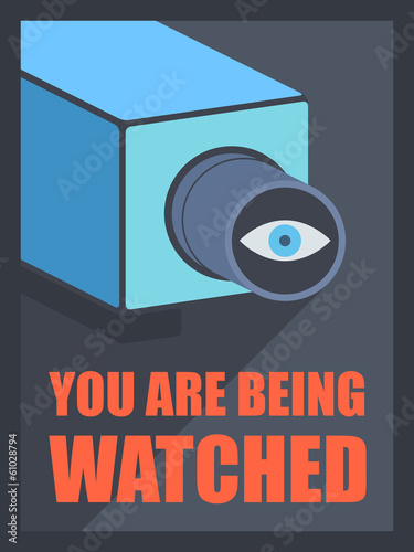 Vector: You are being watched You are being watched