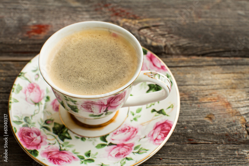 Photo: Cup of freshly brewed Turkish coffee Cup of freshly brewed Turkish coffee