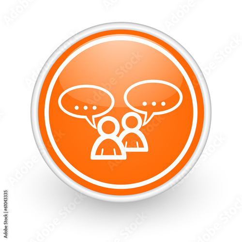 Illustration: forum icon forum icon