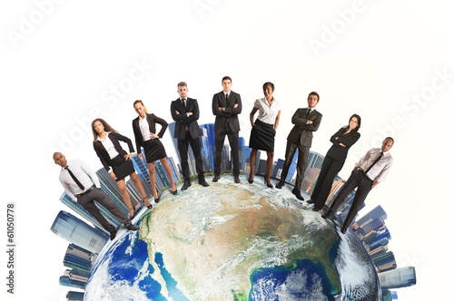 Photo: Global business team Global business team