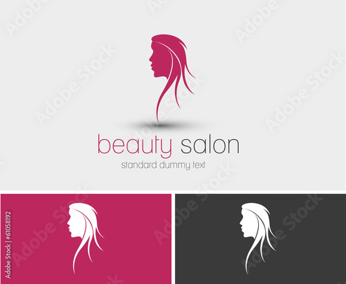 Vector: Symbol of beauty salon, isolated vector design Symbol of beauty salon, isolated vector design