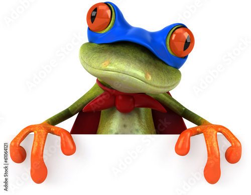 Illustration: Super frog Super frog