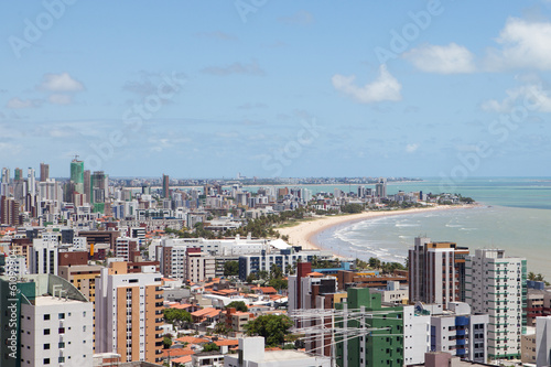 Photo: Panorama of Joao Pessoa in Brasil Panorama of Joao Pessoa in Brasil