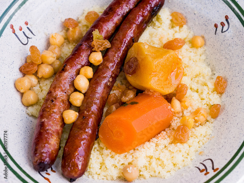 Photo: couscous salad with Sausage couscous salad with Sausage