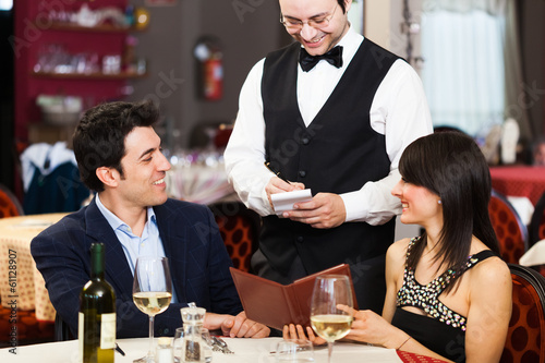 Photo: Couple having dinner Couple having dinner
