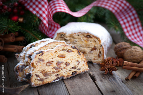 Photo: Christmas time, stollen Christmas time, stollen