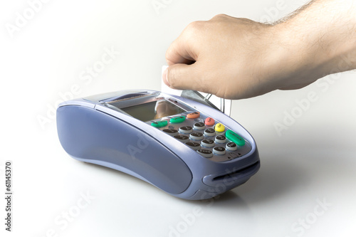 Photo: Credit card reader Credit card reader