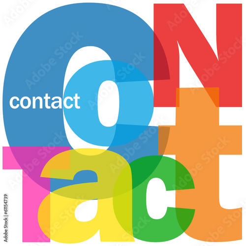 Vector: CONTACT Letter Collage (icons us details customer service help) CONTACT Letter Collage (icons us details customer service help)