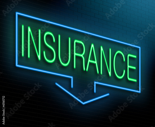 Illustration: Insurance concept. Insurance concept.