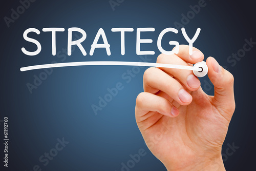 Photo: Strategy White Marker Strategy White Marker
