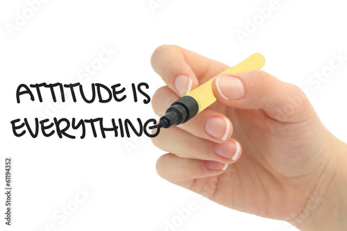Photo: Attitude is everything Attitude is everything