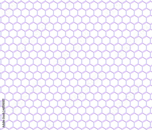 Illustration: Graphene Sheet on white Graphene Sheet on white