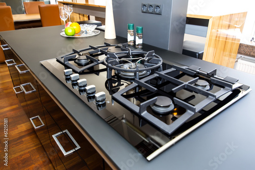 Photo: nice interior with furniture and kitchen appliances nice interior with furniture and kitchen appliances