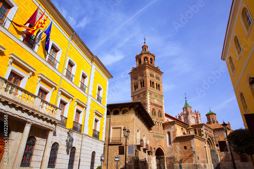 Photo: Aragon Teruel Cathedral and Ayuntamiento Town Hall Spain Aragon Teruel Cathedral and Ayuntamiento Town Hall Spain