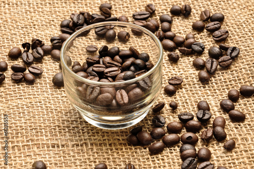 Photo: coffee on grunge background coffee on grunge background