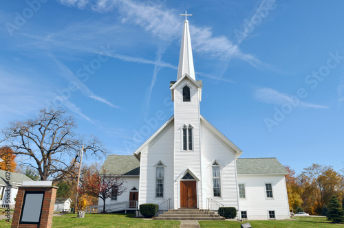 Photo: Rural Church, Midwest, Ohio, near Akron, USA Rural Church, Midwest, Ohio, near Akron, USA