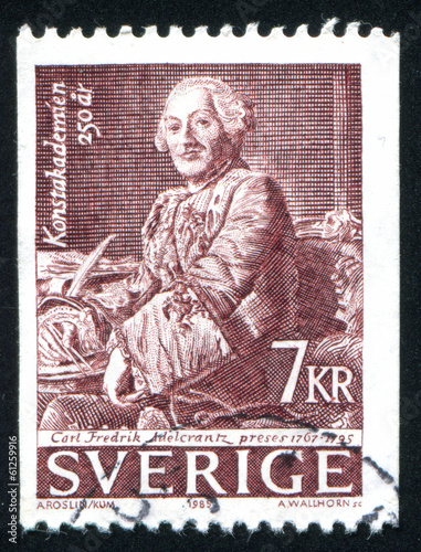 Photo: Baron Carl Frederik Adelcrantz Baron Carl Frederik Adelcrantz