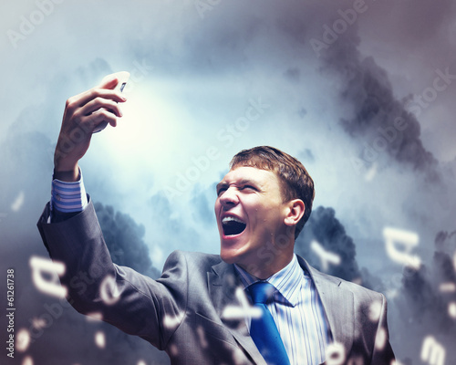 Photo: Aggressive business Aggressive business