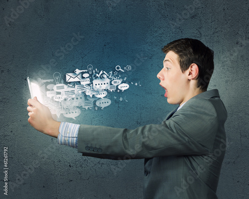 Photo: Internet communication Internet communication