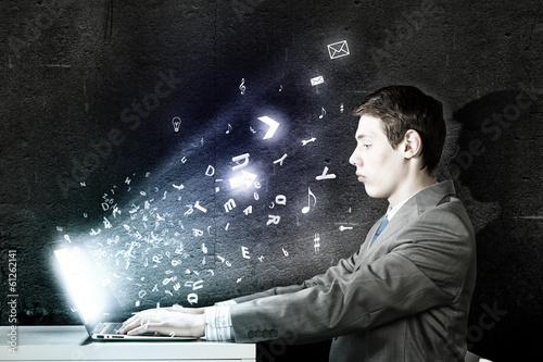 Photo: Internet communication Internet communication
