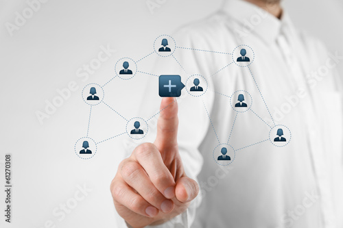 Photo: Social media concept Social media concept