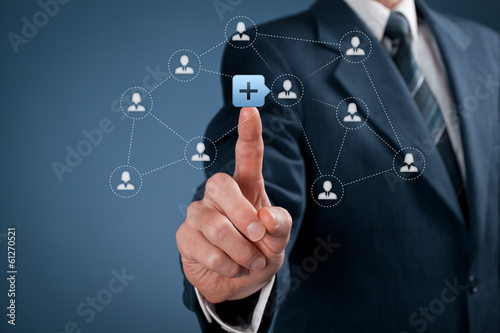 Photo: Social media concept Social media concept