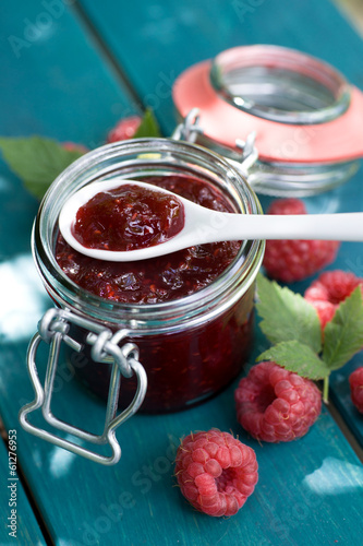 Photo: Raspberry jam Raspberry jam