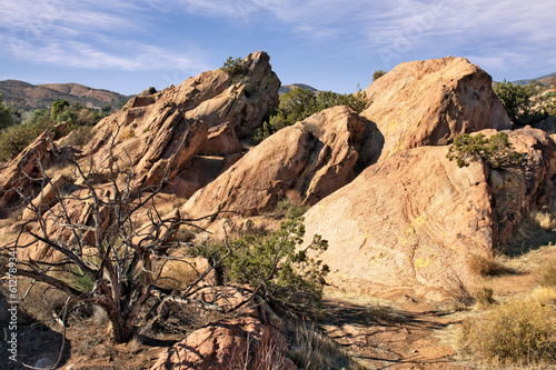 Photo: Geologic Trail at Vasquez Rocks Geologic Trail at Vasquez Rocks
