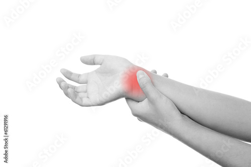 Photo: Pain in the joints of the hands. Pain in the joints of the hands.