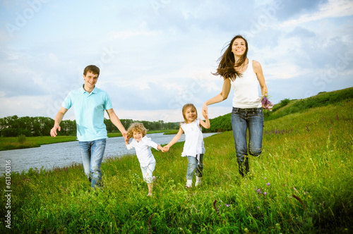 Photo: family outdoors family outdoors