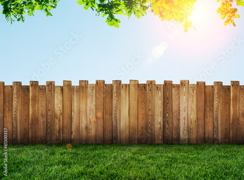 Photo: garden fence garden fence