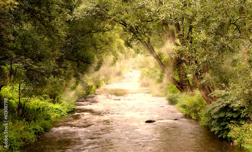 Photo: Mountainous creek Mountainous creek