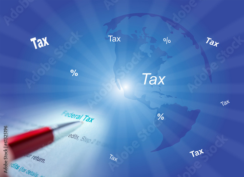 Illustration: Tax return Tax return