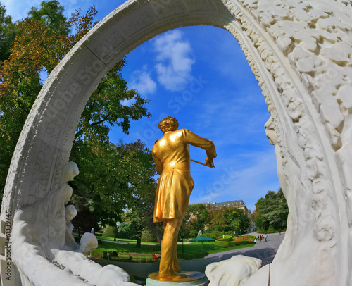 Photo: The Johann Strauss, playing the violin The Johann Strauss, playing the violin