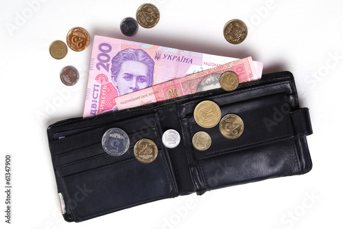Photo: Ukrainian money Ukrainian money