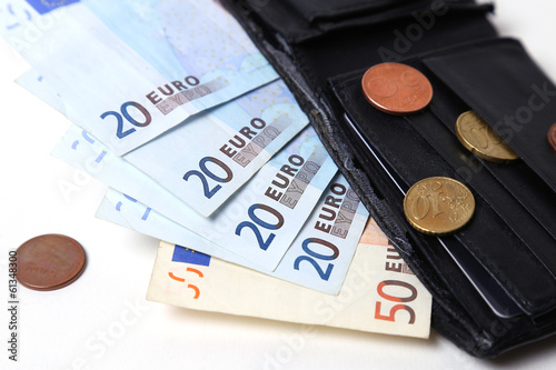 Photo: euro money euro money