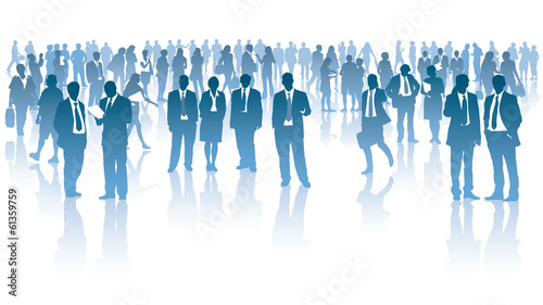 Vector: Businesspeople. Businesspeople.