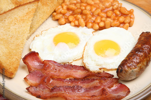 Photo: English Cooked Breakfast English Cooked Breakfast