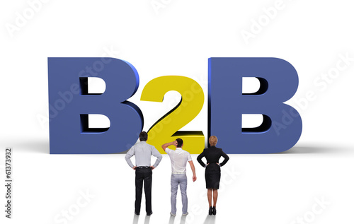 Photo: b2b concept b2b concept