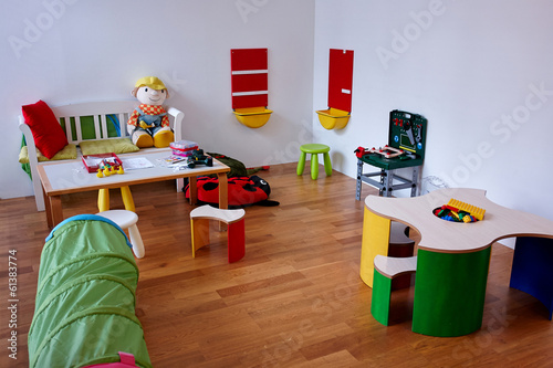 Photo: Modern play children's room Modern play children's room