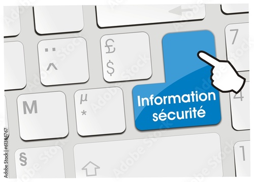 Vector: clavier information sécurité clavier information sécurité