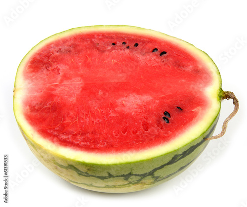 Photo: Watermelon from japan isolated Watermelon from japan isolated