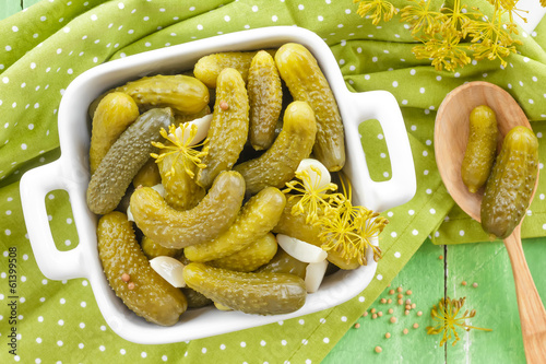 Photo: Pickled cucumbers Pickled cucumbers